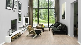 Kahrs Beyond Retro Oak Loft White Strip