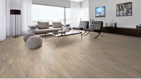 Kahrs Beyond Retro Oak Loft White Strip